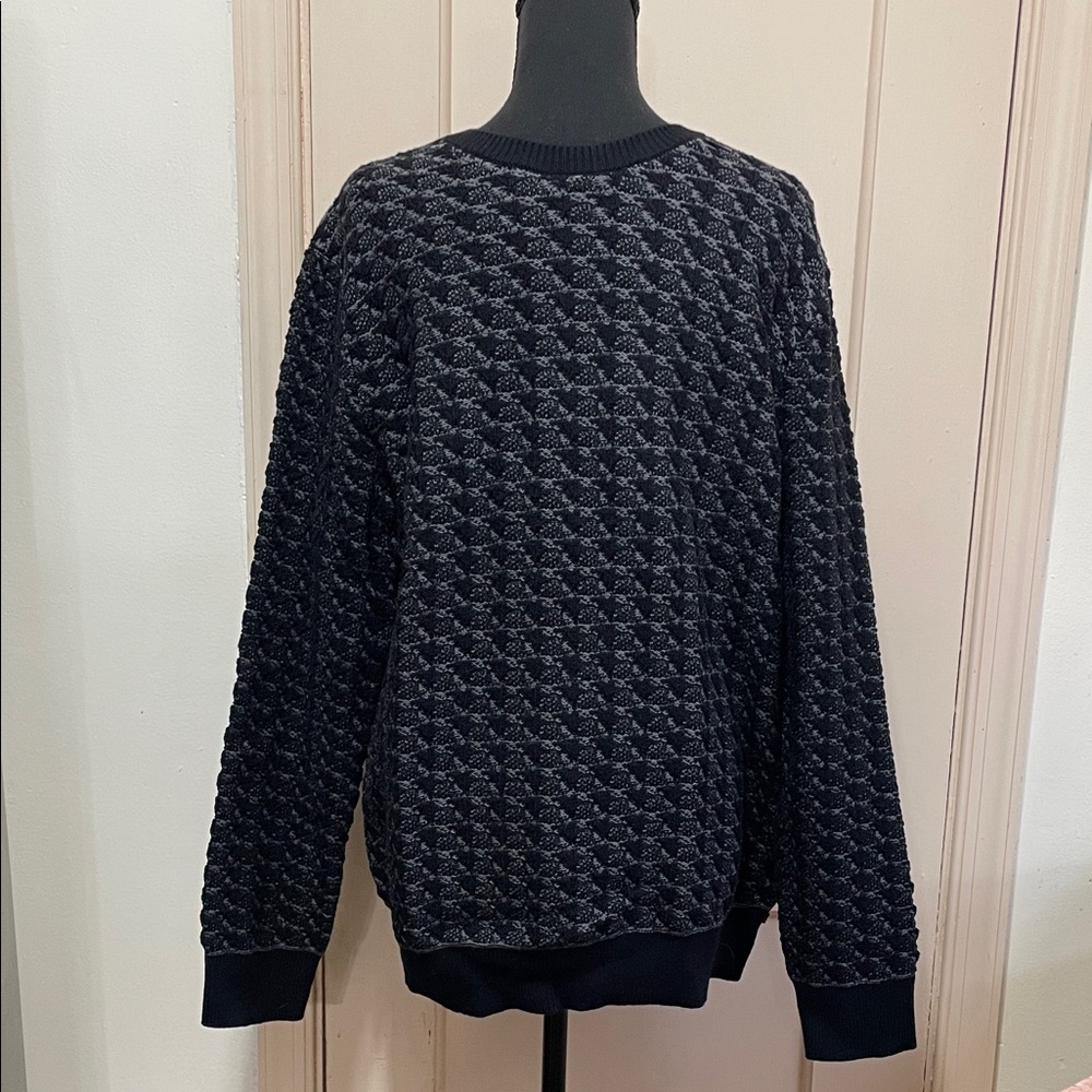 Banana Republic Men's Dark Gray Crewneck Sweater